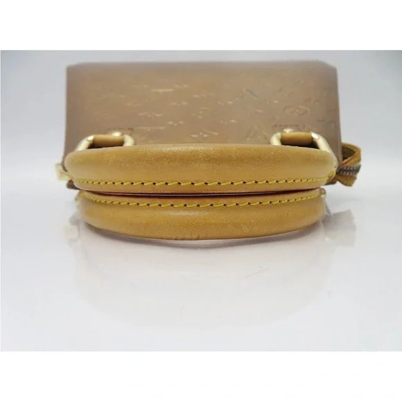 Louis Vuitton Tan Patent Leather Satchel - Picture 7 of 15